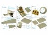 Quinta Studio QD32149 Sopwith Triplane 3D-Printed & coloured Interior on decal paper (Roden) 1/32